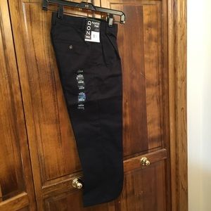 Izod boy’s pants, size 8 slim, NWT, pleated, adjustable waist
